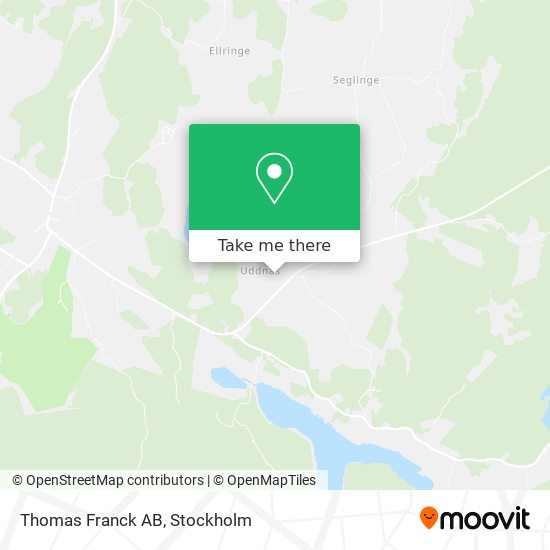 Thomas Franck AB map