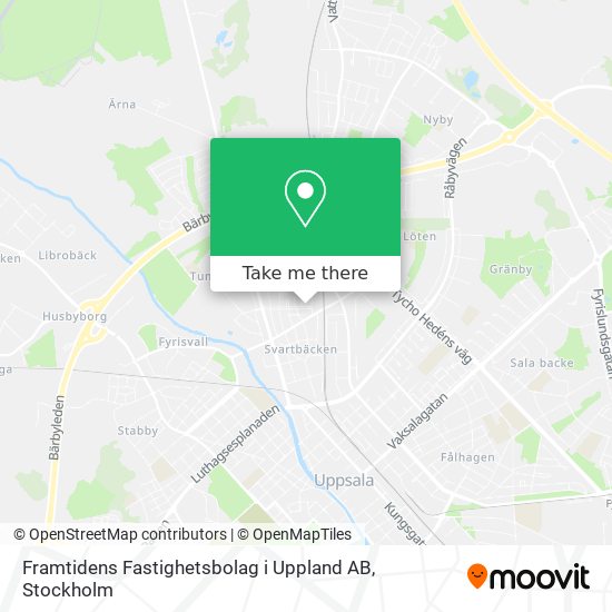 Framtidens Fastighetsbolag i Uppland AB map