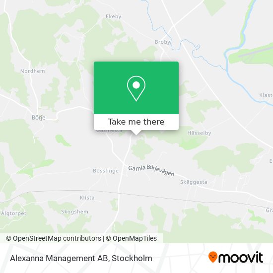 Alexanna Management AB map