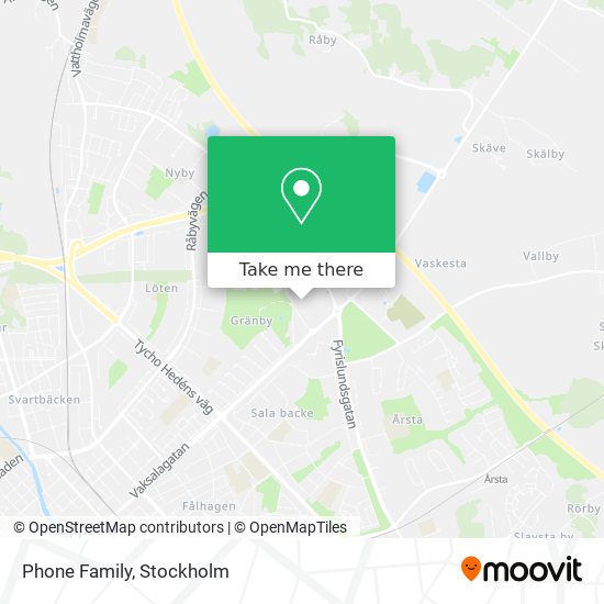 Phone Family map