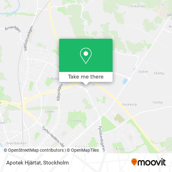 Apotek Hjärtat map