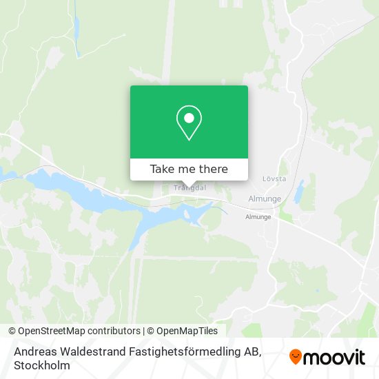 Andreas Waldestrand Fastighetsförmedling AB map