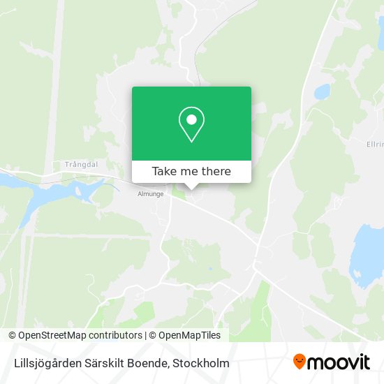 Lillsjögården Särskilt Boende map