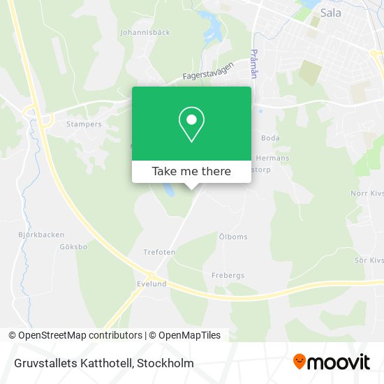 Gruvstallets Katthotell map