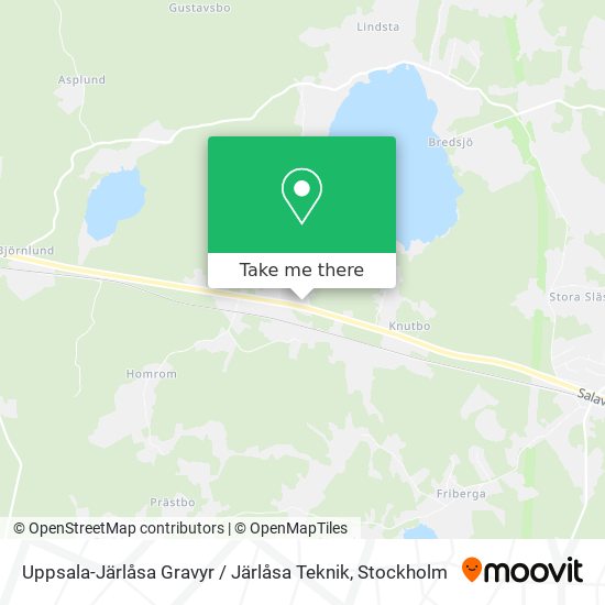 Uppsala-Järlåsa Gravyr / Järlåsa Teknik map