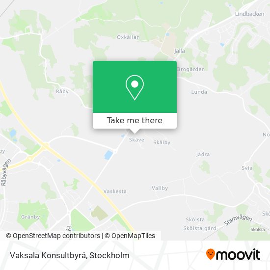 Vaksala Konsultbyrå map