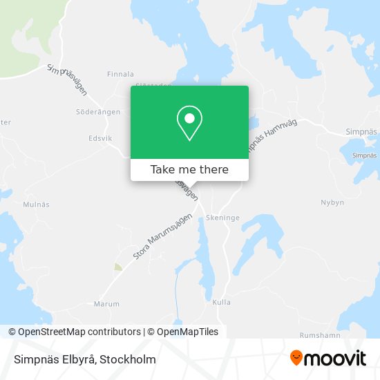 Simpnäs Elbyrå map