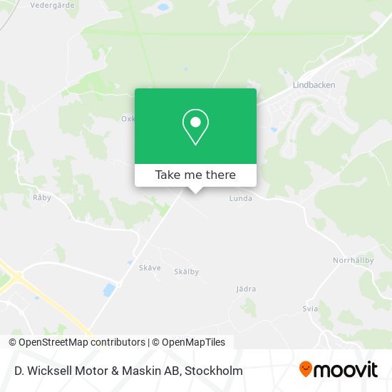 D. Wicksell Motor & Maskin AB map