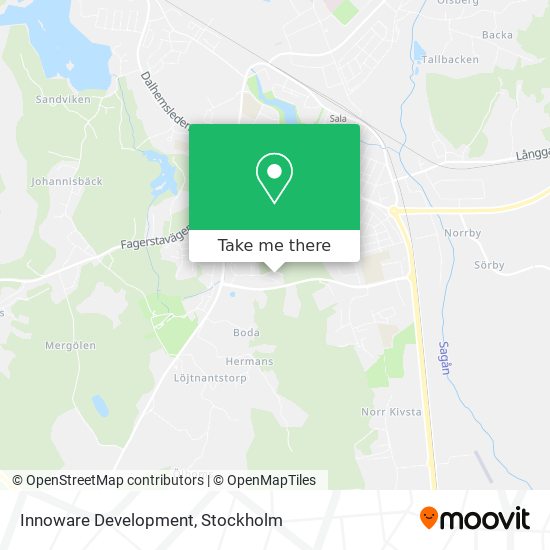 Innoware Development map