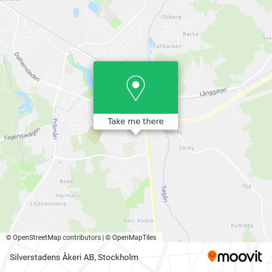 Silverstadens Åkeri AB map