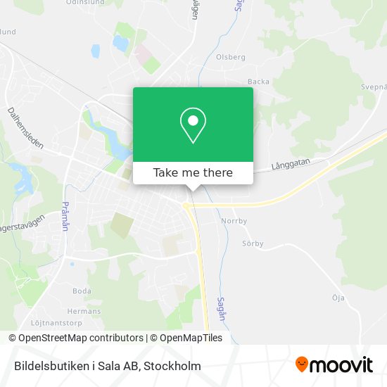 Bildelsbutiken i Sala AB map