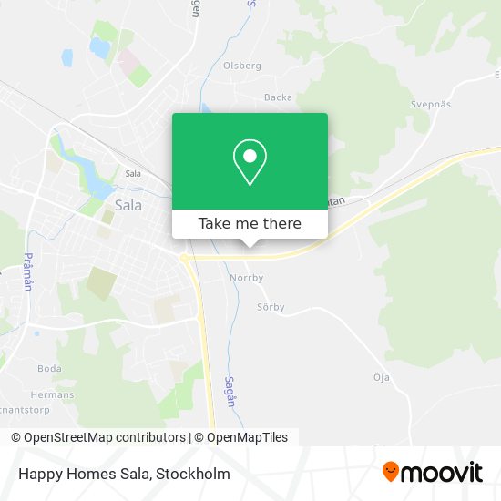 Happy Homes Sala map