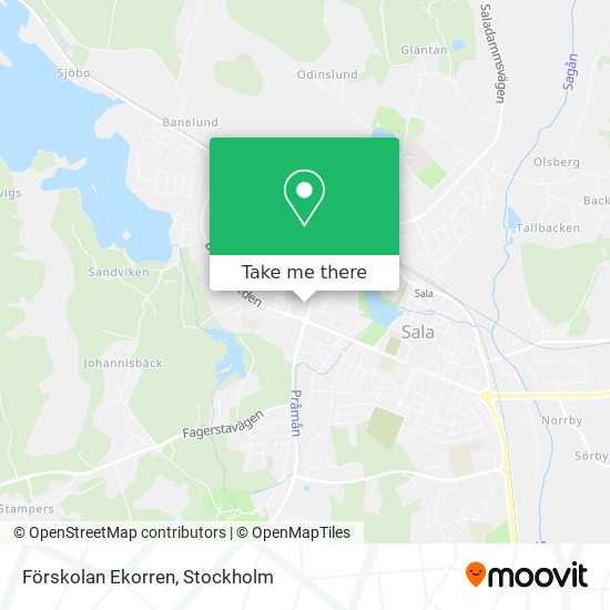 Förskolan Ekorren map