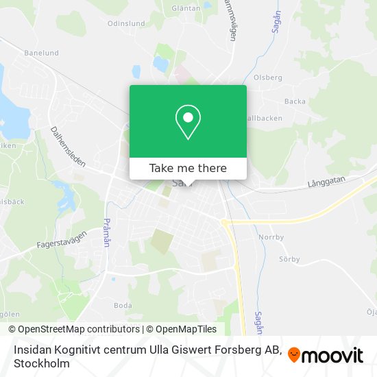 Insidan Kognitivt centrum Ulla Giswert Forsberg AB map