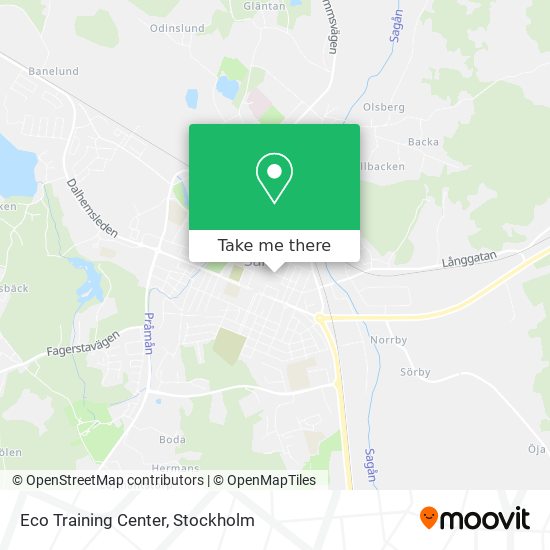 Eco Training Center map