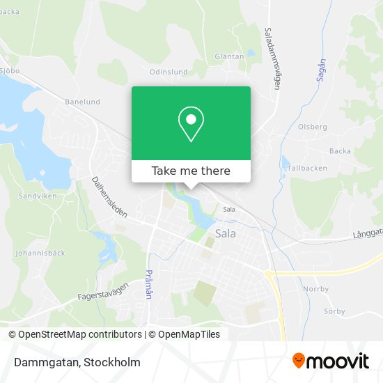 Dammgatan map