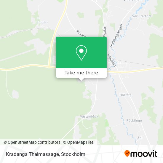 Kradanga Thaimassage map