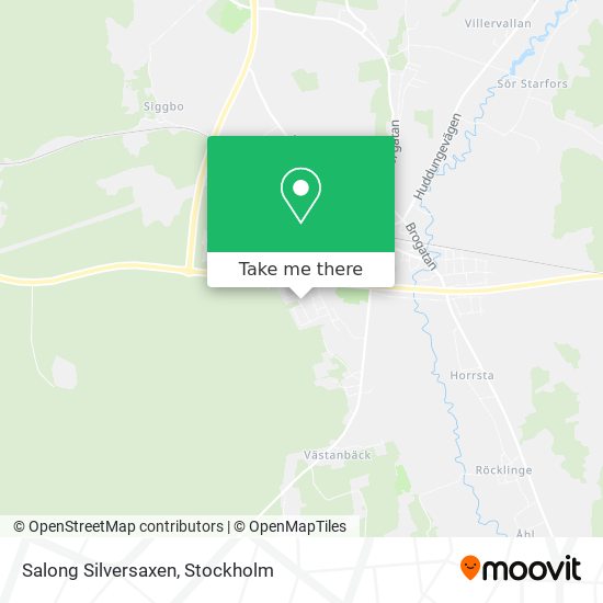 Salong Silversaxen map