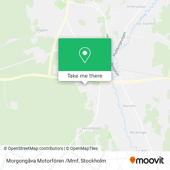 Morgongåva Motorfören /Mmf map