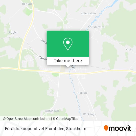 Föräldrakooperativet Framtiden map