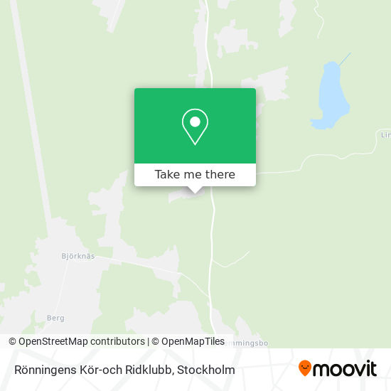 Rönningens Kör-och Ridklubb map