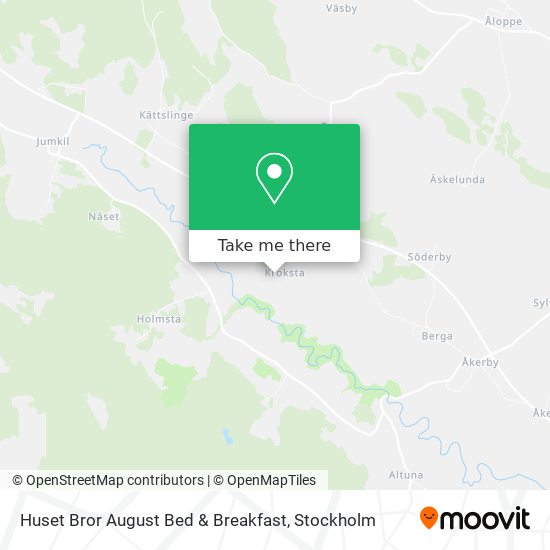 Huset Bror August Bed & Breakfast map