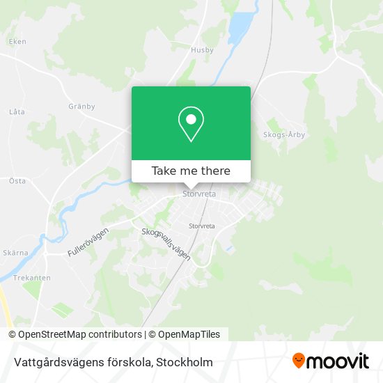 Vattgårdsvägens förskola map