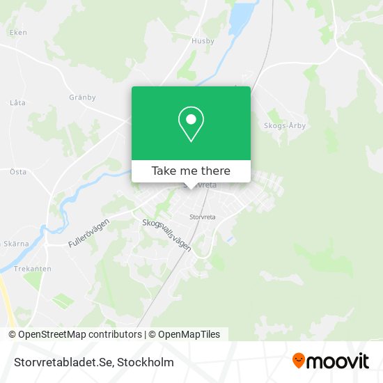 Storvretabladet.Se map