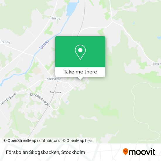 Förskolan Skogsbacken map