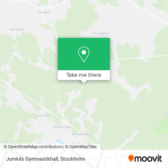 Jumkils Gymnastikhall map