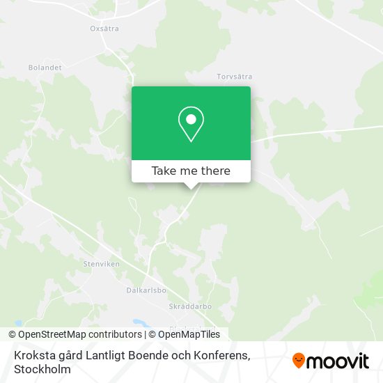 Kroksta gård Lantligt Boende och Konferens map