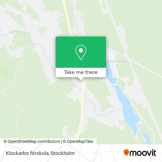 Klockarbo förskola map