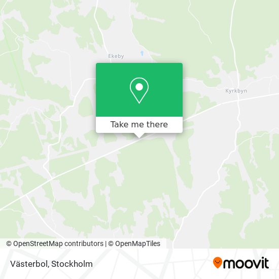 Västerbol map