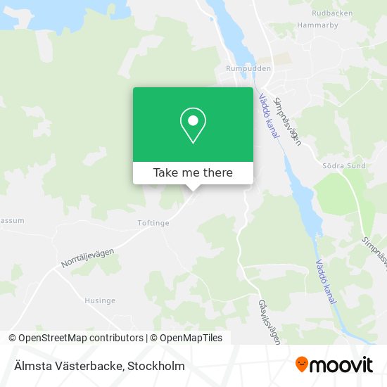 Älmsta Västerbacke map