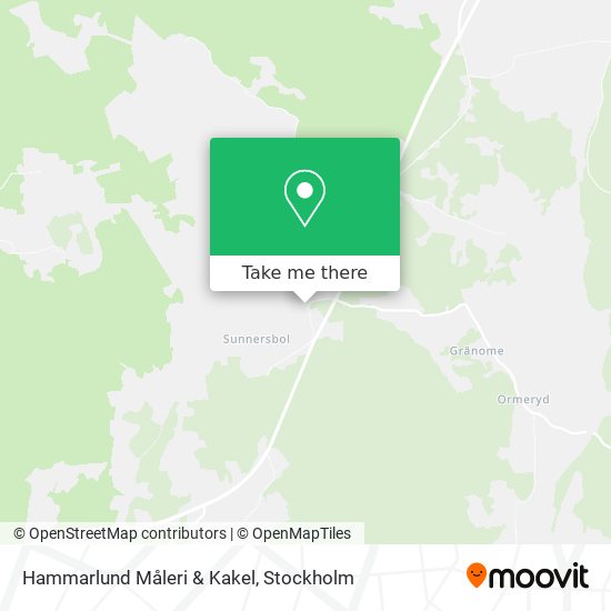 Hammarlund Måleri & Kakel map