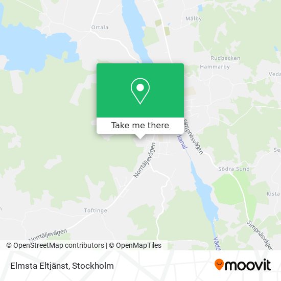 Elmsta Eltjänst map