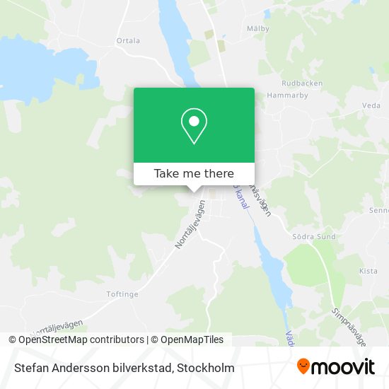 Stefan Andersson bilverkstad map