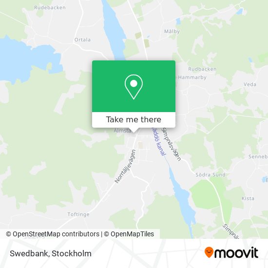 Swedbank map