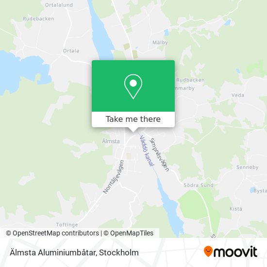 Älmsta Aluminiumbåtar map