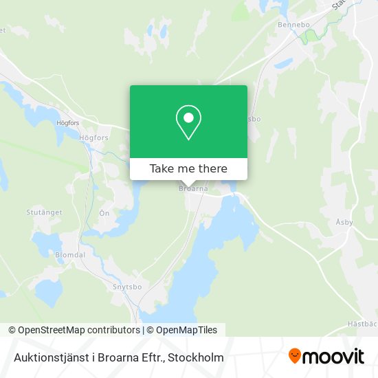 Auktionstjänst i Broarna Eftr. map