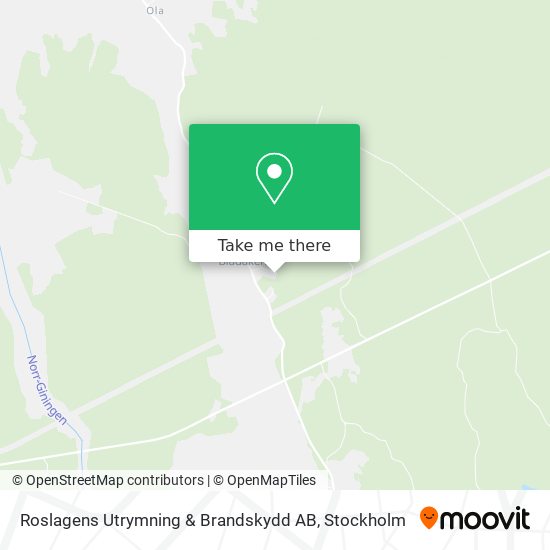 Roslagens Utrymning & Brandskydd AB map