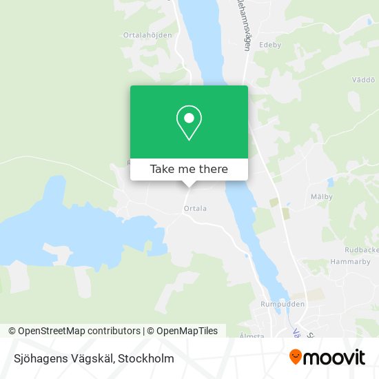 Sjöhagens Vägskäl map