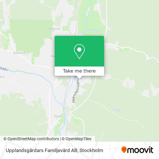 Upplandsgårdars Familjevård AB map