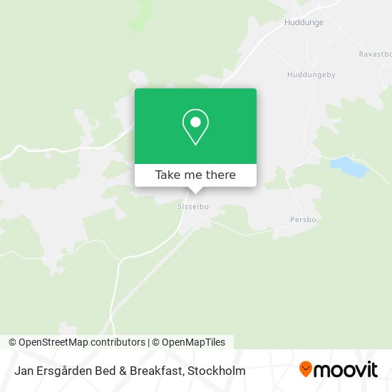Jan Ersgården Bed & Breakfast map