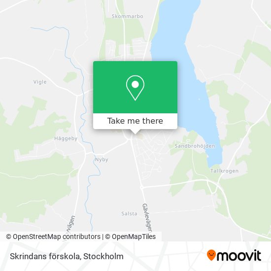 Skrindans förskola map