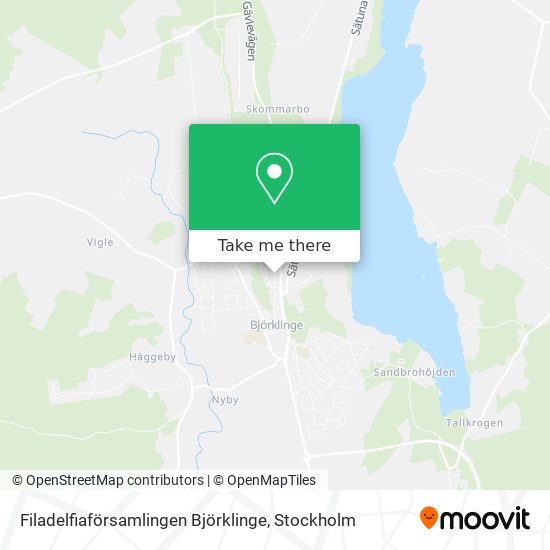 Filadelfiaförsamlingen Björklinge map