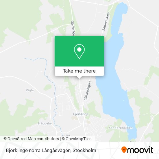 Björklinge norra Långåsvägen map