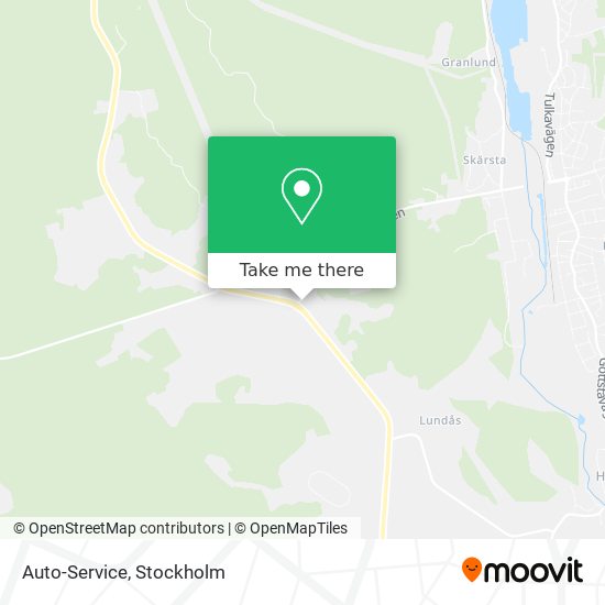 Auto-Service map