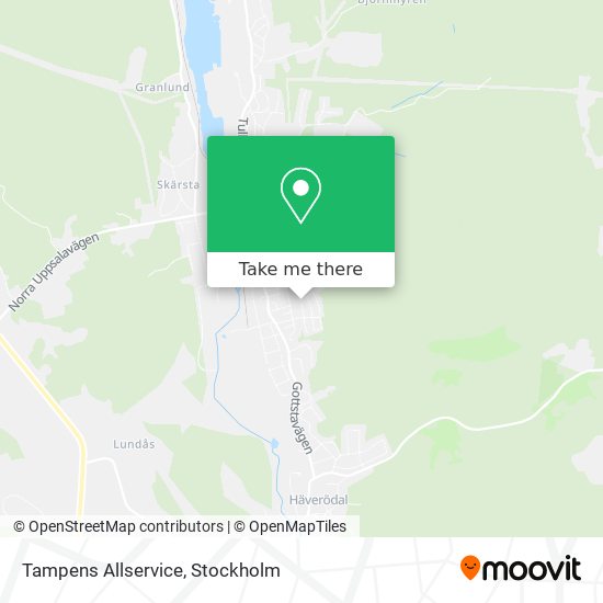 Tampens Allservice map