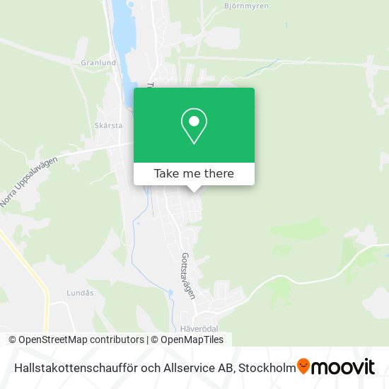 Hallstakottenschaufför och Allservice AB map